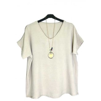 Top col v + collier